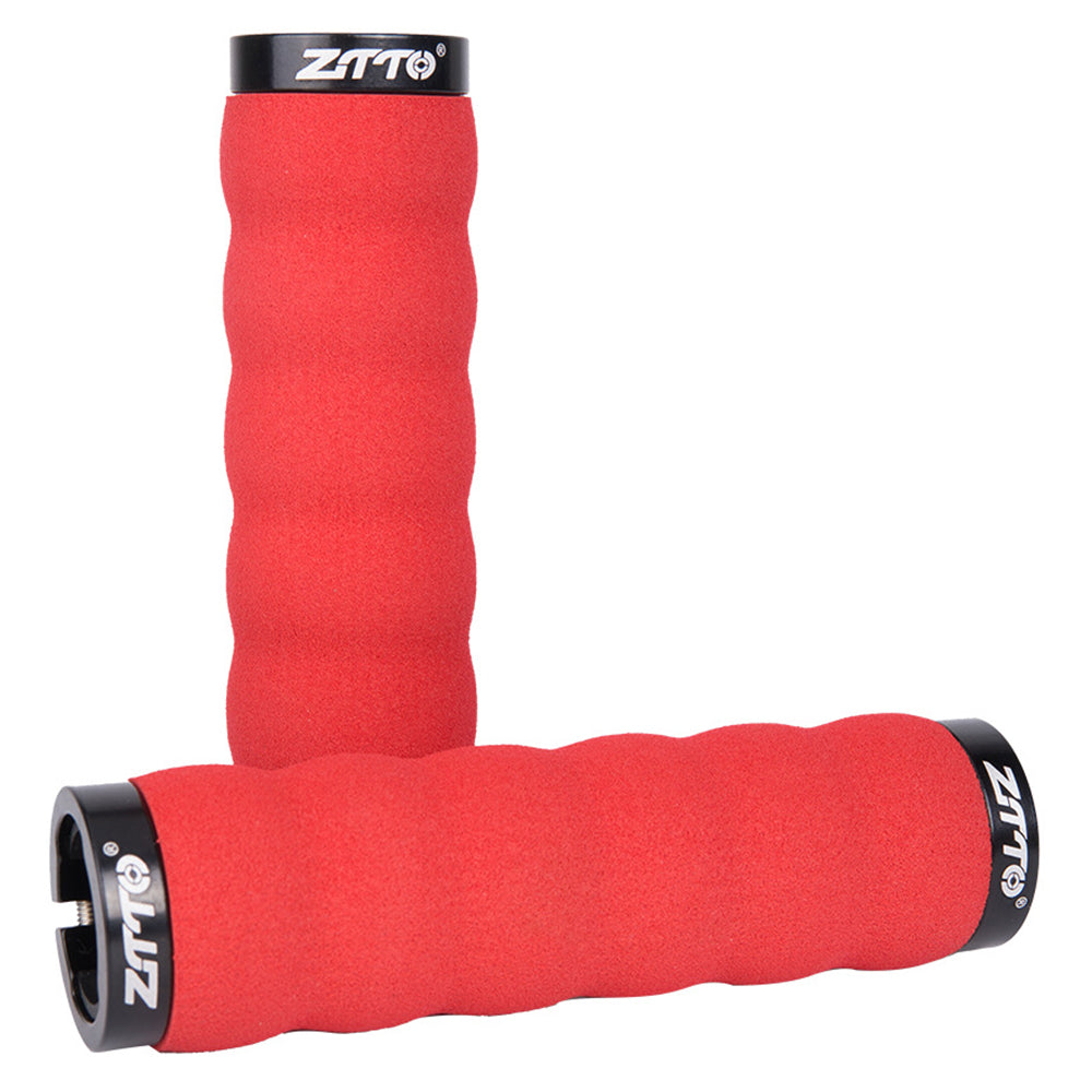 ZTTO AG30 Bicycle Shockproof Sponge Anti-Slip Lock Grips for Mountain Bike ZTTO AG30 Bicycle Shockproof Sponge Anti-Slip Lock Grips for Mountain Bike